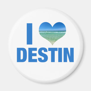 I Liebe Destin Florida Magnet