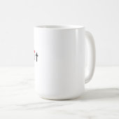 I Liebe Detroit Kaffeetasse (VorderseiteRechts)