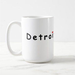 I Liebe Detroit Kaffeetasse