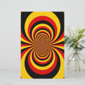 I Liebe Deutsche Druckgrafik Briefpapier (Stehend Vorderseite)