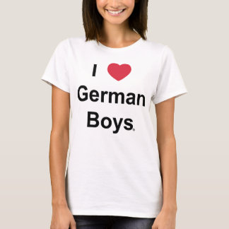 I Liebe-deutsche Jungen - das tanktop der Frau