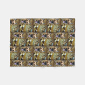 I LIEBE-DEUTSCHE SCHÄFERS-Fleece Fleecedecke (Vorderseite (Horizontal))