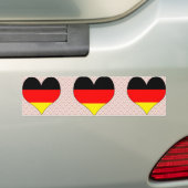I Liebe Deutschland Autoaufkleber (Auf Auto)