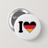 I Liebe Deutschland Button (Vorne & Hinten)