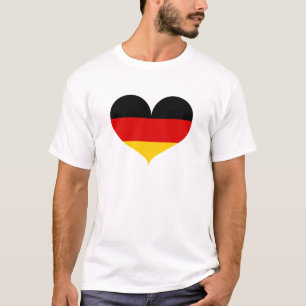 I Liebe - Deutschland - Flagge T-Shirt