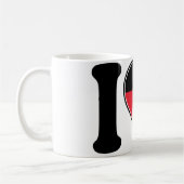I Liebe Deutschland Kaffeetasse (Links)
