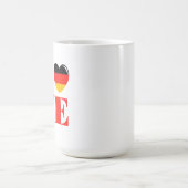 I Liebe Deutschland Kaffeetasse (Mittel)