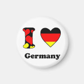 I Liebe Deutschland Magnet (Vorne)