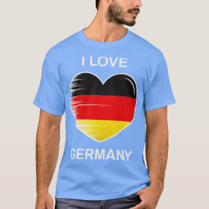 I Liebe Deutschland Meine Zuhause Mein Land 9 T-Shirt