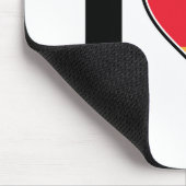 I Liebe Deutschland Mousepad (Ecke)