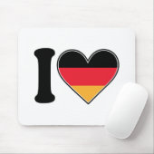 I Liebe Deutschland Mousepad (Mit Mouse)