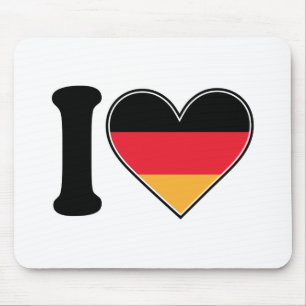 I Liebe Deutschland Mousepad