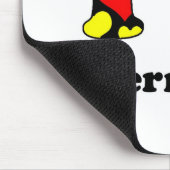 I Liebe Deutschland Mousepad (Ecke)