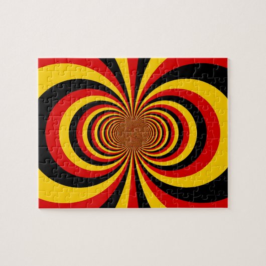 I Liebe Deutschland Puzzle (Horizontal)