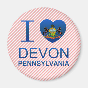 I Liebe Devon, PA Magnet