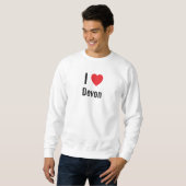 I Liebe Devon Sweatshirt (Vorne ganz)