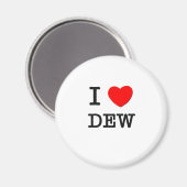 I Liebe Dew Magnet (Vorderseite/Rückseite)