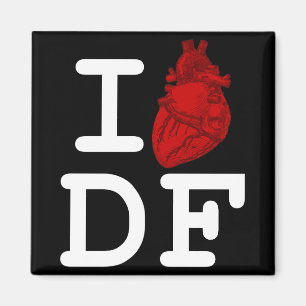 I Liebe DF Magnet