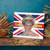 'I Liebe Diana' HRH Princess Diana Fotoplatte (Seite)