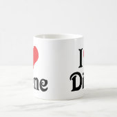 I Liebe Diane Kaffeetasse (Mittel)
