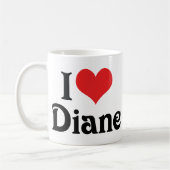 I Liebe Diane Kaffeetasse (Links)