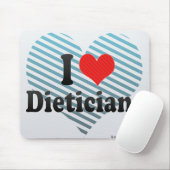 I Liebe-Diätetiker Mousepad (Mit Mouse)