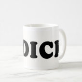 I LIEBE DICK KAFFEETASSE (VorderseiteRechts)