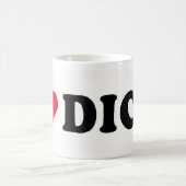 I LIEBE DICK KAFFEETASSE (Mittel)