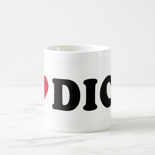 I LIEBE DICK KAFFEETASSE (Mittel)