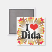 I Liebe Dida Magnet (Vorderseite/Rückseite)