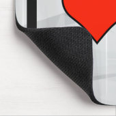 I Liebe, die Bakterien studiert Mousepad (Ecke)