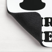 I. LIEBE, DIE DEN POT STARTET MOUSEPAD (Ecke)