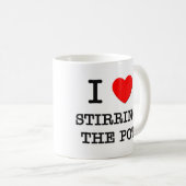 I Liebe, die den Topf rührt Kaffeetasse (VorderseiteRechts)