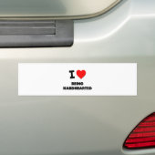 I Liebe, die Hardhearted ist Autoaufkleber (Auf Auto)