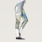 I Liebe, die in den blauen Frauen fischt Leggings (Rechts)