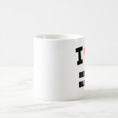 I Liebe, die kahl ist Kaffeetasse (Mittel)