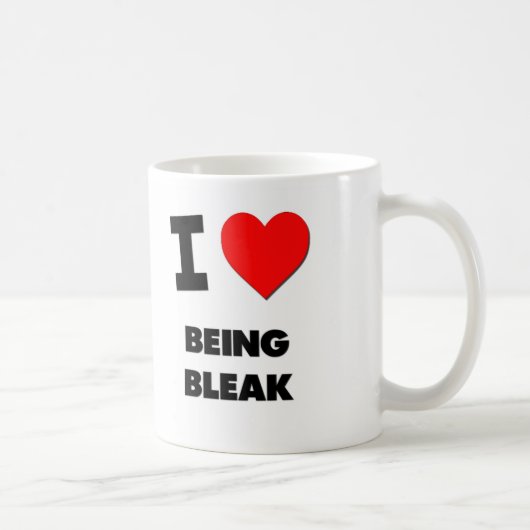 I Liebe, die kahl ist Kaffeetasse (Rechts)
