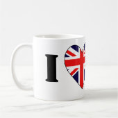 I Liebe die königliche Familien-Tasse Kaffeetasse (Links)