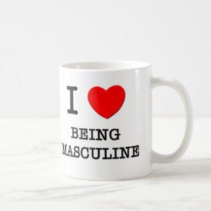 I Liebe, die männlich ist Kaffeetasse