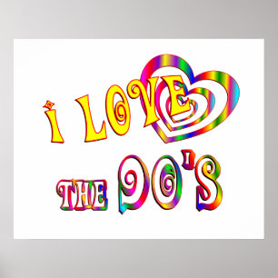 I Liebe die Neunzigerjahre Poster