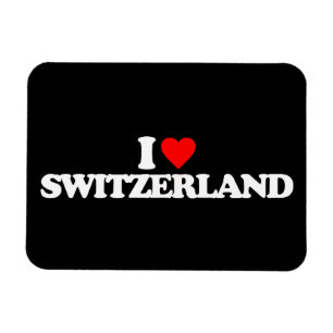 I LIEBE DIE SCHWEIZ MAGNET