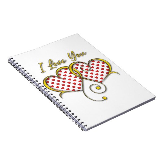 I Liebe, die Sie entwerfen Notizblock (Rechte Seite)