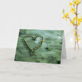 I Liebe, die Sie kardieren Karte (Gelbe Blume)