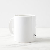 I Liebe, die skandalös ist Kaffeetasse (Vorderseite Links)