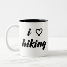 I Liebe, die Tasse wandert