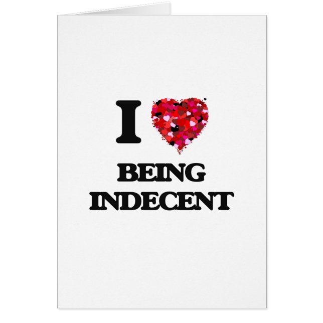 I Liebe, die ungehörig ist (Vorne)