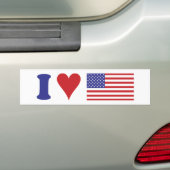I Liebe die USA Autoaufkleber (Auf Auto)