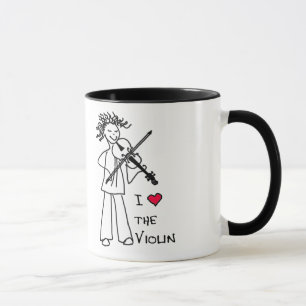 I Liebe die Violinen-Tasse für den Tasse