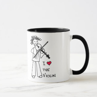 I Liebe die Violinen-Tasse für den Tasse