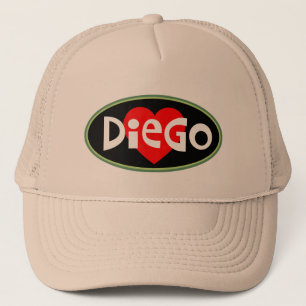 I Liebe DIEGO Trucker Hat Truckerkappe